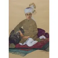 Léa Lafugie, Lahore, Watercolor and gouache on paper