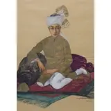 Léa Lafugie, Lahore, Watercolor and gouache on paper