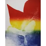 Paul Jenkins, Cardinal Prism., Color lithograph on paper