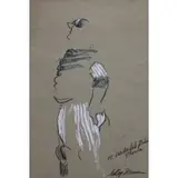 LeRoy Neiman, Yogi / Ft. Lauderdale Stadium Florida (Yogi Berra)