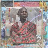 Arno Elias, Nicely packaged in a shadow box style acrylic frame, Mixed Media collage on paper laid on board with embellished photograph