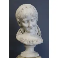 Angelo Bottinelli, Orientalist Beauty, Marble Bust
