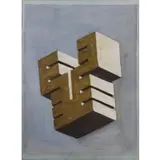 Adrian Murphy, Telespective LXIV, Gouache on paper