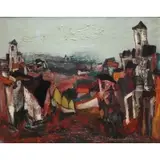 Jean-Claude Dragomir, Espagne, Oil on canvas