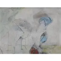 Henry Botkin, Wind and Sand, Oil on board
