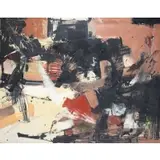 Mia Blumenstock, In Conflict, Oil on canvas
