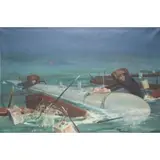 Leland Gustavson, Sea Divers, Oil on canvas