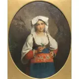 Alfonso Chierici, (ITALIAN 19TH C.), Oil on canvas