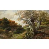 George Turner, Summer, Large oil on canvas