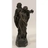Paul Ludwig Kowalczewski, Good large size with nice original patina, Bronze sculpture