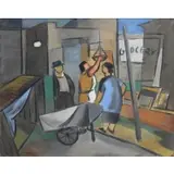 Norman Barr, Grocery, Oil on canvas