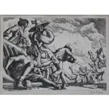 Paul Cadmus, Polo Spill (Aspects of Suburban Life)., Etching, 1938
