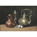 Ernest Ludvig Ipsen, E.L. Ipsen 92 (incised, lower left), Oil on canvas
