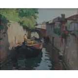 Mabel May Woodward, Canal Venice
