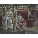 Terence Duren, Angel of Dulcimer Street, Oil on canvas