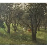 Adolf Kaufmann, Nachlass Adolf Kaufmann, Large oil on canvas