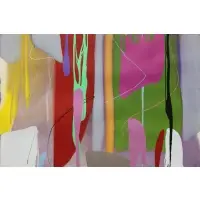 Lamar A. Briggs, Sand Rift #9, Large acrylic on paper