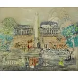 Charles Cobelle, Parisian Street Scene