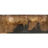 Los Amigos David i Marcia, Guinovart 1978 by Josep Guinovart Y Bertran, Large mixed media, straw and collage on panel, sold Jan 2023