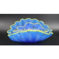 Dale Chihuly Blown Glass Two-Piece Seaform Set Portland Press Edition, 2000 by Dale Chihuly, sold Jan 2023