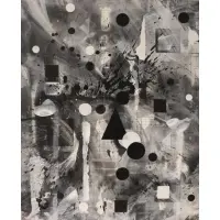 Mark Wiener, Apparently unsigned, Abstract Oil On Canvas