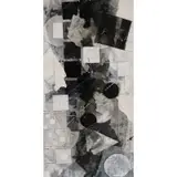 Mark Wiener, Abstract composition, Oil on masonite