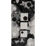 Mark Wiener, Abstract composition, Oil on masonite