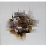 Enrique Sanchez, Abstract Composition, Acrylic on canvas