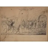 Isaac Cruikshank, Small drawing