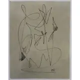 Margaret Fisher, Abstract 3123, Ink on paper