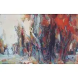 Anthony Toney, Warm Autumn #34, Oil on canvas