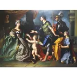 Frencesco Solimena, Dido receiving Aeneas and Cupid disguised as Ascanius, Oil on canvas