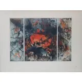 Sabine Franek-Koch, Triptychon II, Lithograph