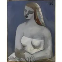Thom Leyland, Young Woman, Oil on canvas
