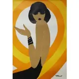 Bernard Villemot, Parly 2 Orange-Yellow
