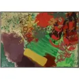 Edward Avedisian, Abstract Composition, Acrylic on paper on board