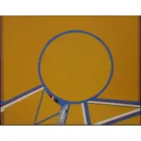 Montezuma Study by Budd Hopkins, Acrylic on canvas, sold Dec 2022