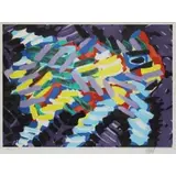 Karel Appel, One piece from the Ten by Appel Suite, 1978, Lithograph in colors on wove paper