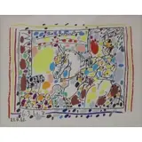 Le Picador II, from A Los Toros by Pablo Picasso, Color lithograph on wove paper, sold Dec 2022