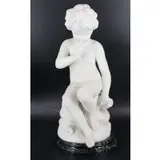 Étienne Maurice Falconet, Putto, White marble sculpture "Putto"