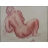 Aristide Maillol, Nude Study