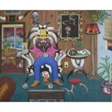 James Pile, The Arizona Kid, Large acrylic on canvas,1980