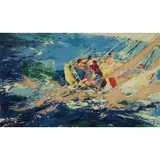 Aegean Sailing by LeRoy Neiman, Serigraph on paper, sold Nov 2022