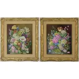 Joseph Nigg, A pair of rectangular Vienna porcelain plaques