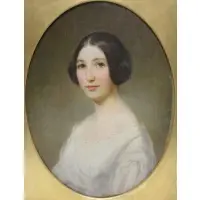 Marie Danforth Page, Portrait of Woman, Oil on canvas