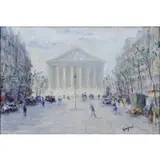 Paul Gagni, La Madeleine, Oil on board