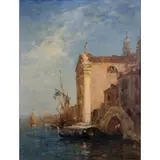 Félix Ziem, Venetian Scene