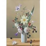 Fernand Renard, Still life with flowers, Oil on canvas