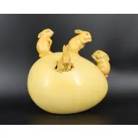 Untitled by Sergio Bustamante, Egg sculpture, sold Oct 2022