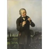 F.O. Conrad, Untitled, Oil on Panel